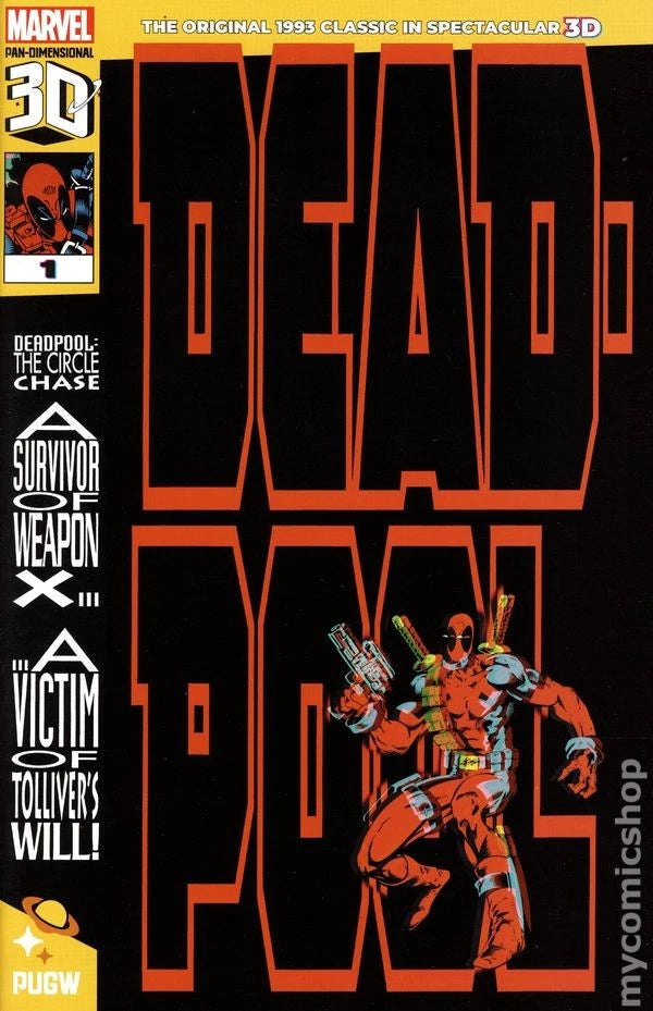 Deadpool The Circle Chase #1 Pan-Dimensional 3D Edition