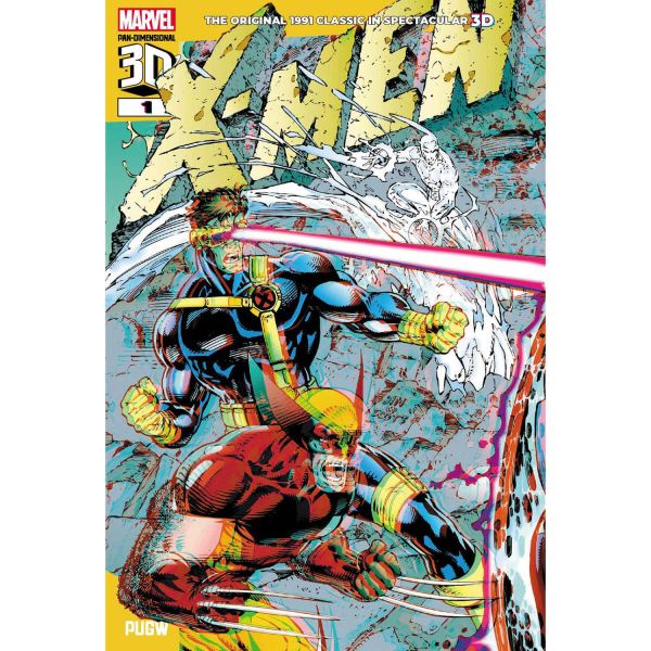 X-Men #1 (1991) Gatefold Pan Dimensional 3D Edition