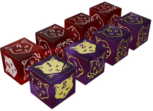 FALL SALE!! CATS OF CATTHULHU DICE SET