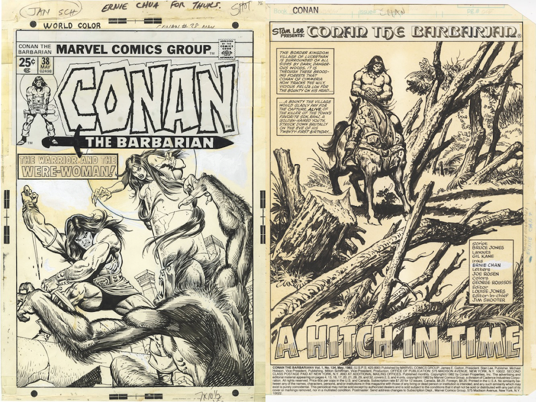Conan Colossal Book One - Barry Windsor-Smith Cover