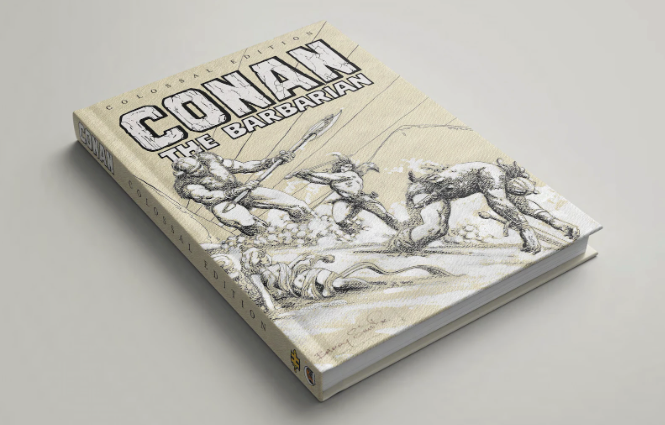 Conan Colossal Book One - Barry Windsor-Smith Cover